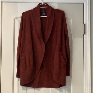 Wine cardigan